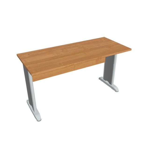 Pracovní stůl Cross, 140x75,5x60 cm, olše/kov