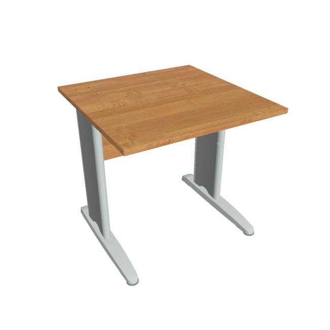 Pracovní stůl Cross, 80x75,5x80 cm, olše/kov