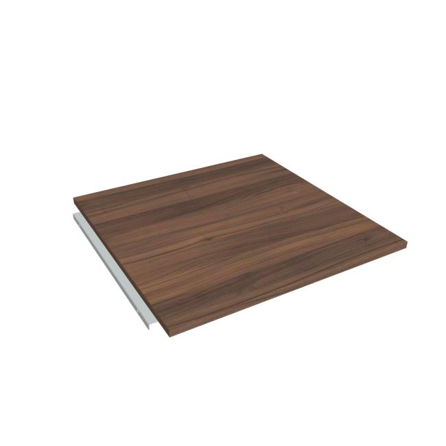 Doplňkový stůl Cross, 80x80 cm, ořech