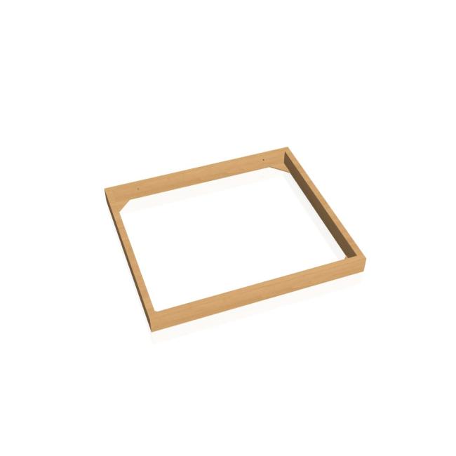 Sokl ke skříním Strong, 58,5x5x51 cm, buk