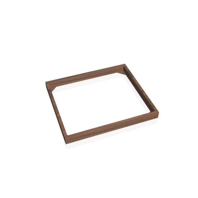 Sokl ke skříním Strong, 58,5x5x51 cm, ořech