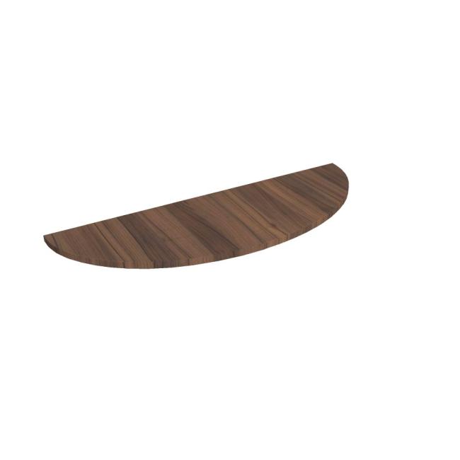 Doplňkový stůl Flex, 120x75,5x40 cm, ořech