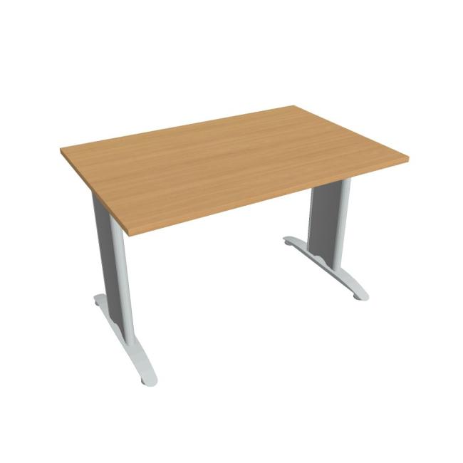 Jednací stůl Flex, 120x75,5x80 cm, buk/kov