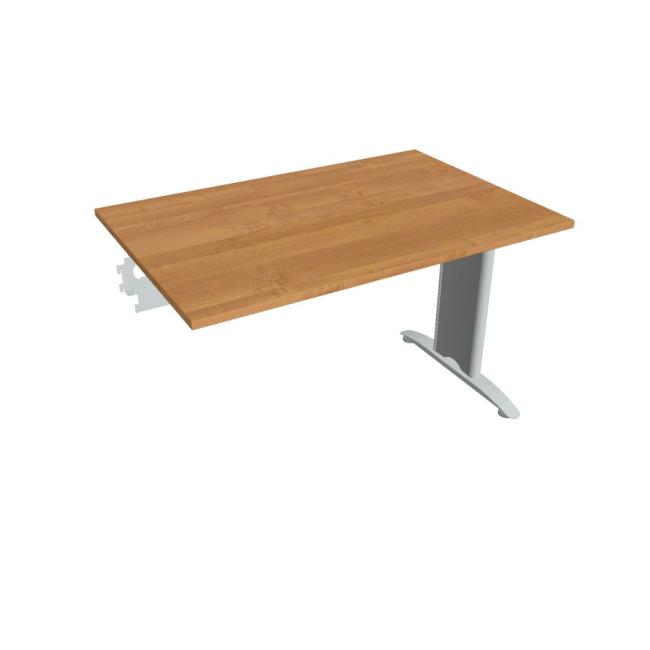 Jednací stůl Flex, 120x75,5x80 cm, olše/kov