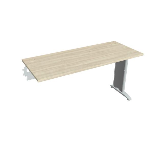 Pracovní stůl Flex, 140x75,5x60 cm, akát/kov