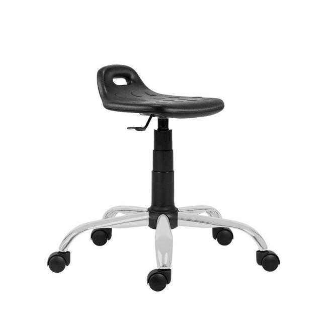 [AN128000] Pracovní taburet 1280 PU Work, chrom