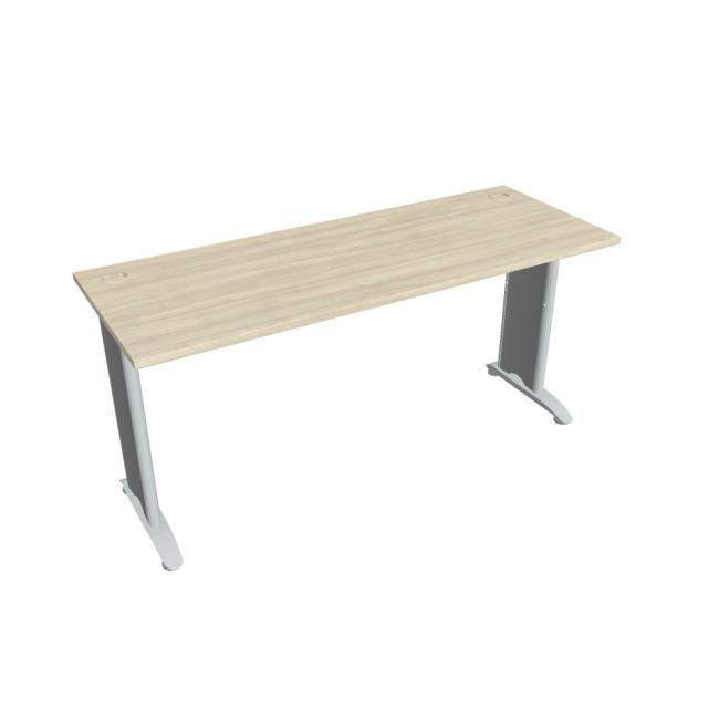 Pracovní stůl Flex, 160x75,5x60 cm, akát/kov