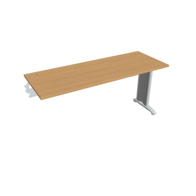 Pracovní stůl Flex, 160x75,5x60 cm, buk/kov