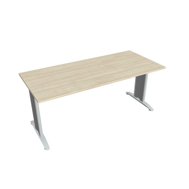 Jednací stůl Flex, 180x75,5x80 cm, akát/kov