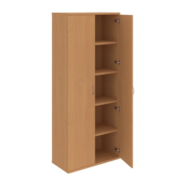 Policová skříň Strong, 80x192x40 cm, buk/buk