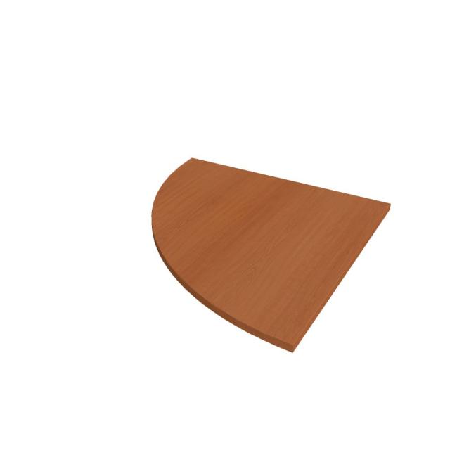 Doplňkový stůl Flex, levý, 80x80 cm, třešeň