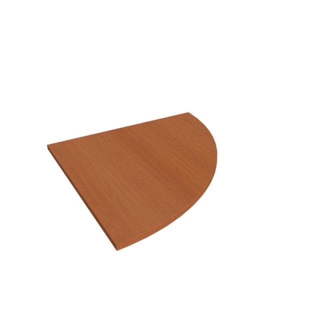 Doplňkový stůl Flex, pravý, 80x80 cm, třešeň