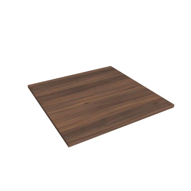 Doplňkový stůl Flex, 80x80 cm, ořech