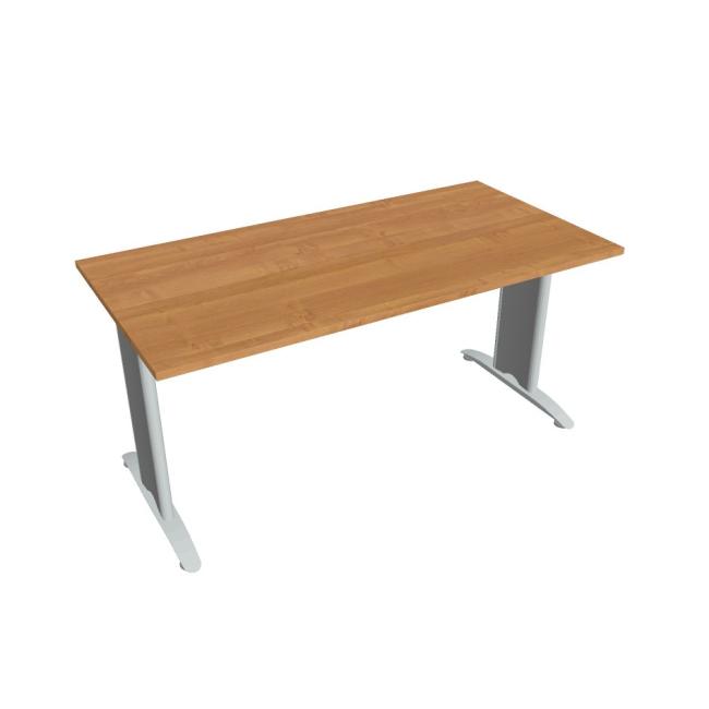 Jednací stůl Flex, 160x75,5x80 cm, olše/kov