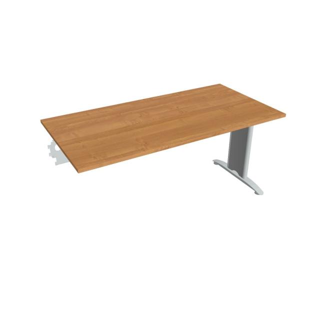 Jednací stůl Flex, 160x75,5x80 cm, olše/kov