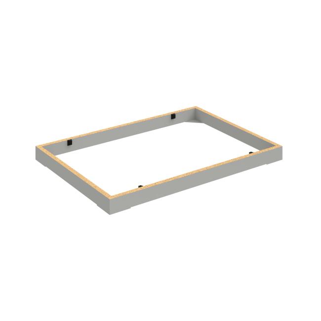 Sokl ke skříním Strong, 80x5x56 cm, šedá