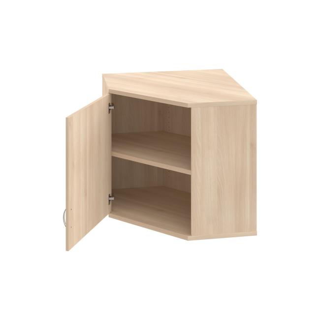 Rohová skříň Strong, L, horní, 80x76,8x40 cm, akát/akát