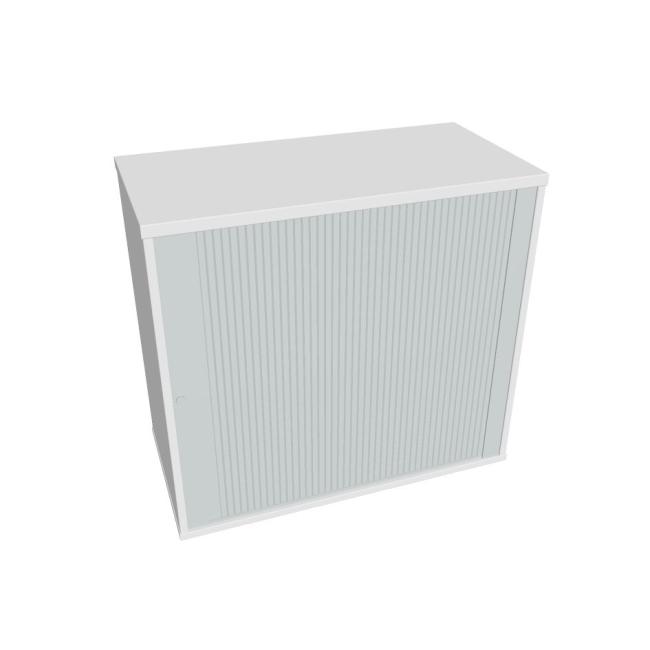 [ON802190] Přídavná skříň ke stolu Hobis, zámek, P, 80x75,5x40 cm, bílá