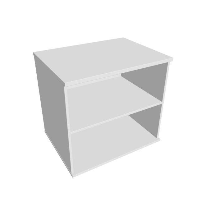 [ON809690] Přídavná skříň ke stolu Hobis, 80x75,5x60 cm, bílá