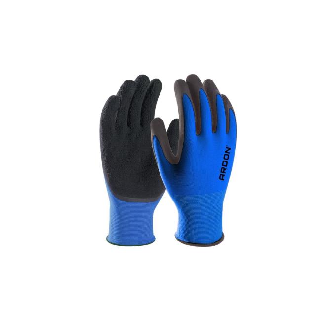Rukavice nylonové polomáčené PETRAX vel. L 11/XXL