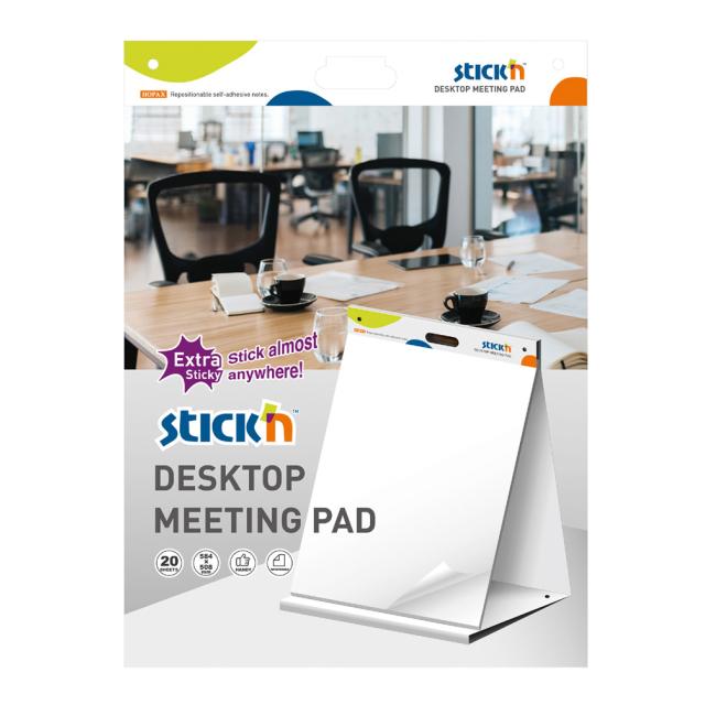 [AV021794] Samolepící stolní flipchart Stick'n Hopax 58x50cm 20 listů
