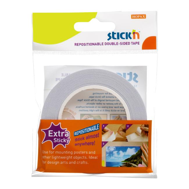 [AV024006] Lepicí páska Stick'n Hopax 25 mm x 12 m oboustranná odnímatelná