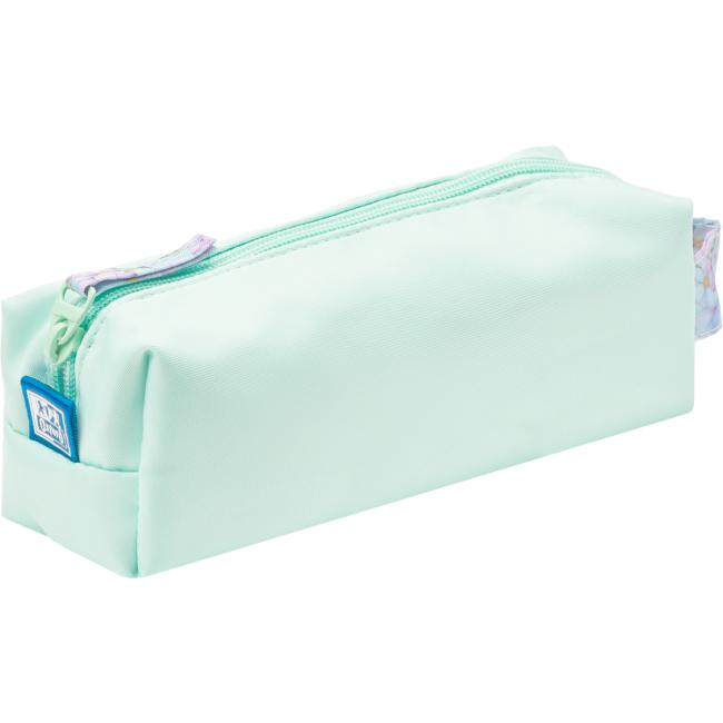 [OX079704] Pouzdro na pera Quattro Oxford Flowers zelené