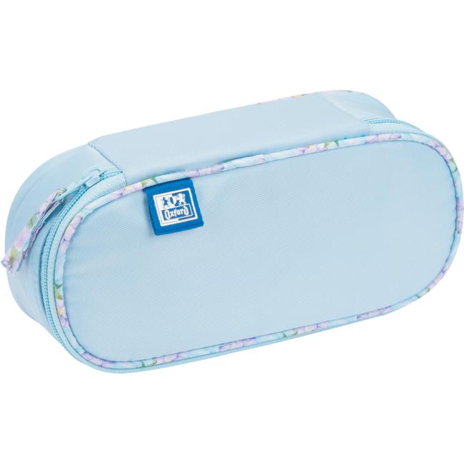 [OX079713] Pouzdro na pera Etue Oxford Flowers modré