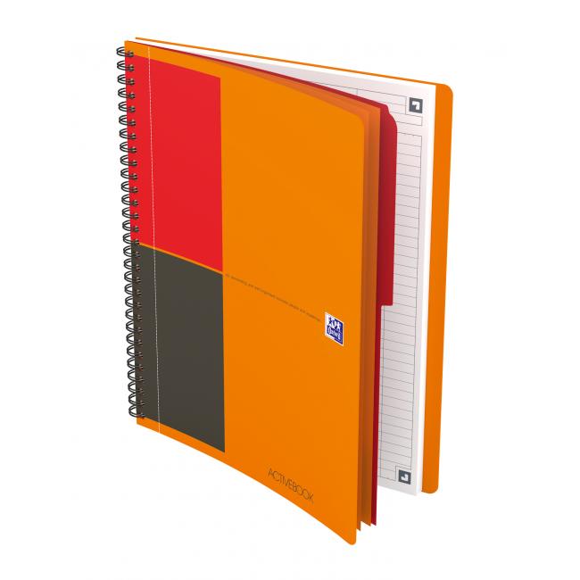 Blok Oxford Interantional, PP desky, B5, linkovaný