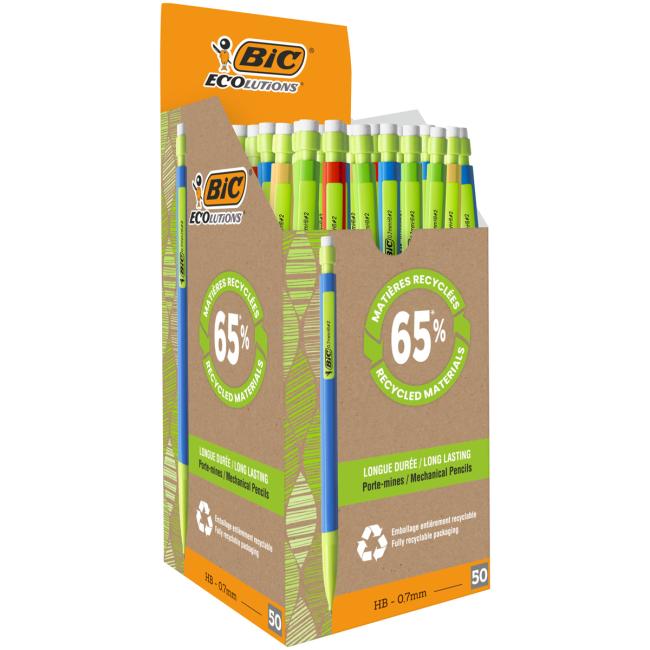 Mikroctužka BIC Ecolution 0,7mm mix barev