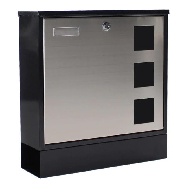 [OY547217] Poštovní schránka Design Mailbox, nerez/černá