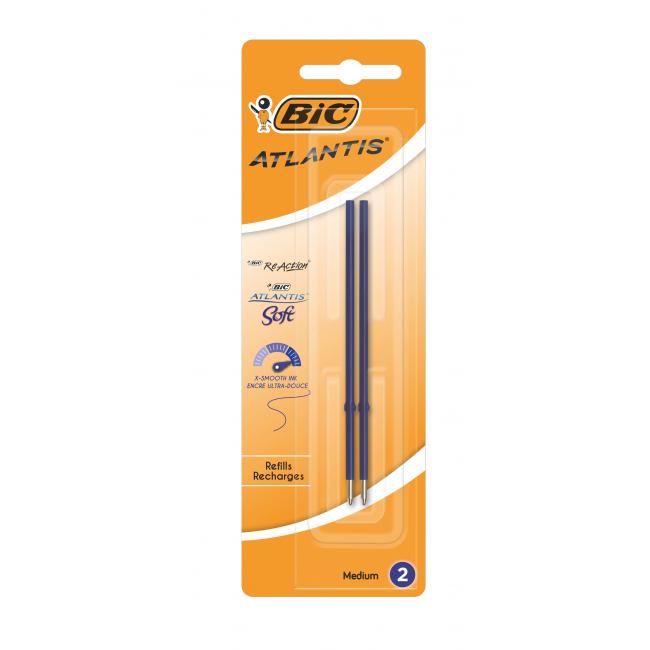 Náhradní náplň do kuličkového pera BIC modrá 2ks