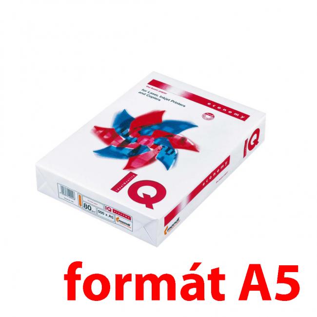 [PA001017] Kopírovací papír NAŘEZANÝ na formát A5, 80g