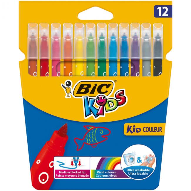 Dětské popisovače BIC KIDS 12 ks