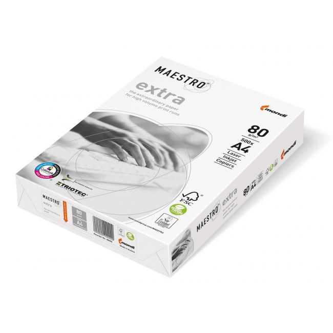 Kopírovací papír Maestro extra A4, 80g