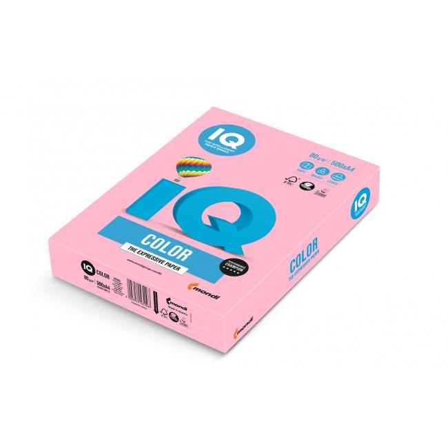 [PA001112] Barevný papír IQ color flamingo růžová OPI74, A4, 80g
