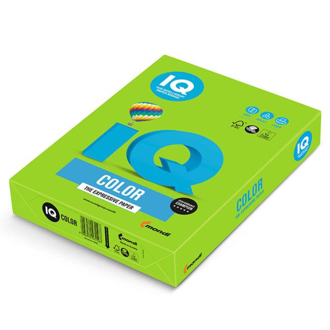 Barevný papír IQ color májově zelený MA42, A4, 80g