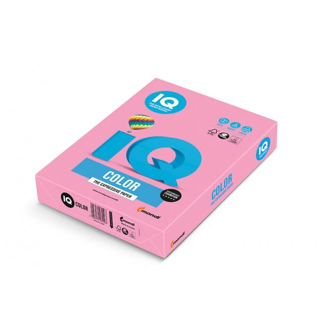[PA001166] Barevný papír IQ color růžová pastelová PI25, A4, 160g