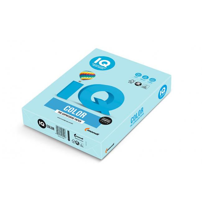 [PA001170] Barevný papír IQ color středně modrý MB30, A4, 160g