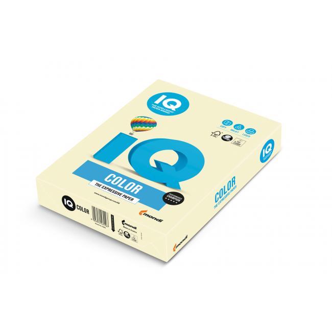 [PA001177] Barevný papír IQ color vanilkový BE66, A4, 160g
