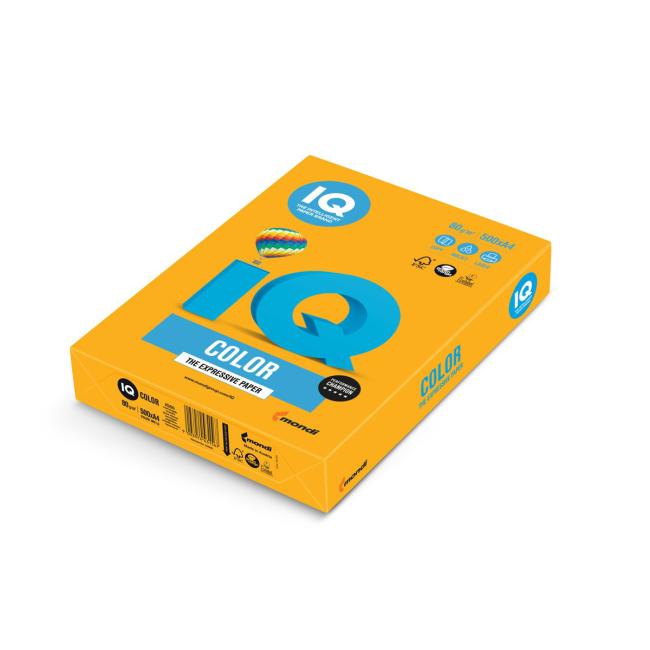 Barevný papír IQ color old gold AG10, A4 80g