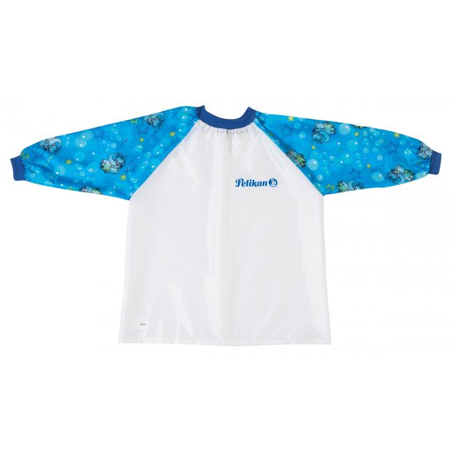 [PE105346] Dětská zástěra na malování Pelikan, modré rukávy