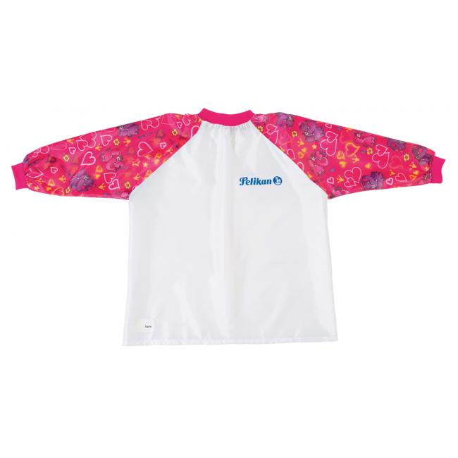 [PE105353] Dětská zástěra na malování Pelikan, červené rukávy