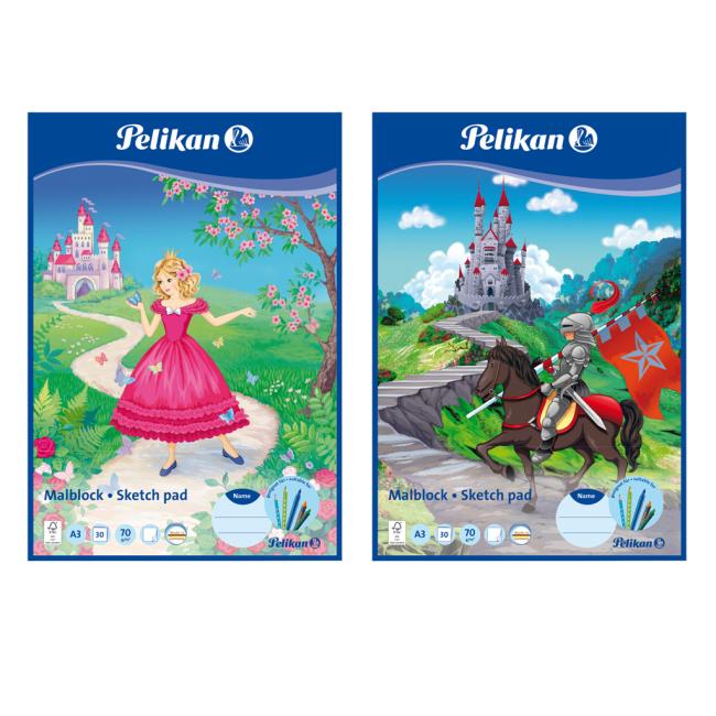 Skicař Pelikan A3 30 listů 70g