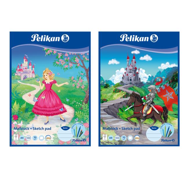 Skicař Pelikan A4 100 listů 70g