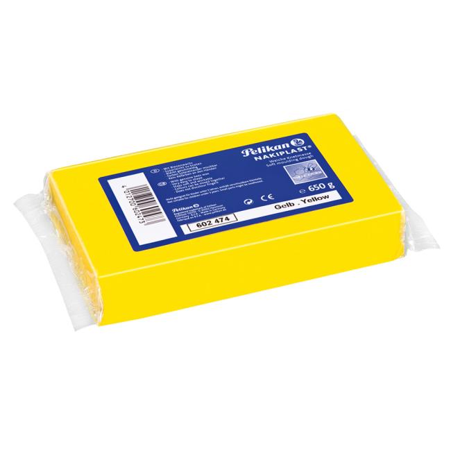 [PE602474] Plastelína Pelikan Nakiplast žlutá 650g