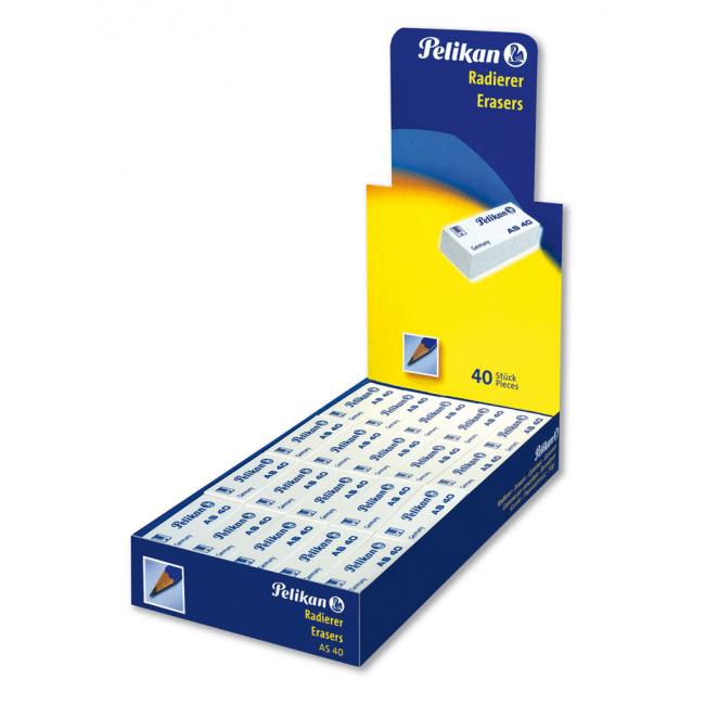 [PE606095] Guma Pelikan AS 40 vinylová 40 ks