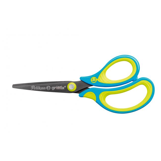 [PE810241] Nůžky Pelikan Griffix pro praváky tyrkysové