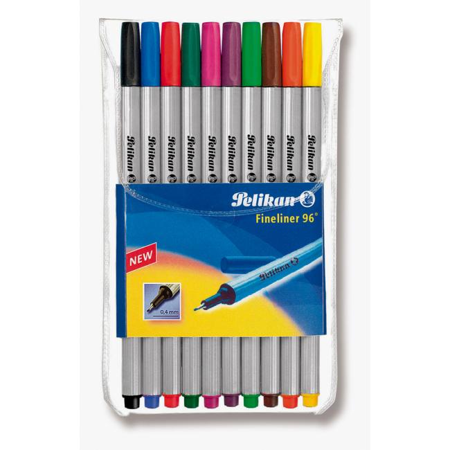 Sada linerů Pelikan Fineliner 96-0,4/10S