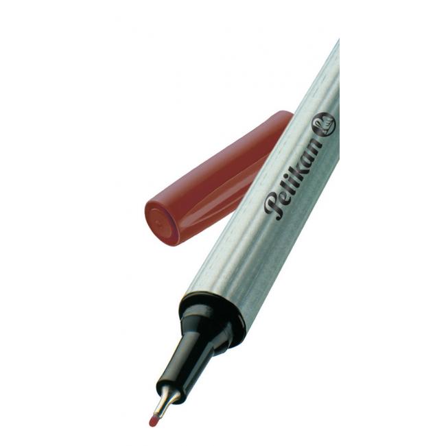 Liner Pelikan Fineliner 96-0,4 hnědý
